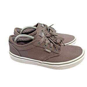 Vans Old Skool Low Top Sneakers Gray Youth US 6Y EU 38 Model 500714 EUC